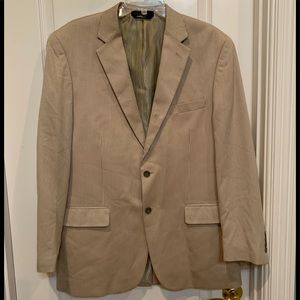 Fubuthecollection Sport Coat Beige Pinstripes 42R